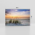 Obraz na płótnie 100x70 - Idylla nad Morzem - plaża, morze