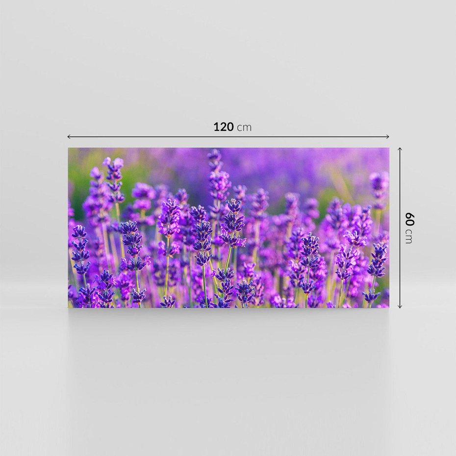 Obraz na płótnie 120x60 - Zaklęta lawenda - lawenda, kwiaty