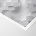 Plakat bez ramy 21x30 - Kreatywna Forma - geometryczny, 3D
