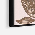Obraz w ramie 70x100 - Nowoczesne Harmonie - skandynawski styl, plakat - rama czarna
