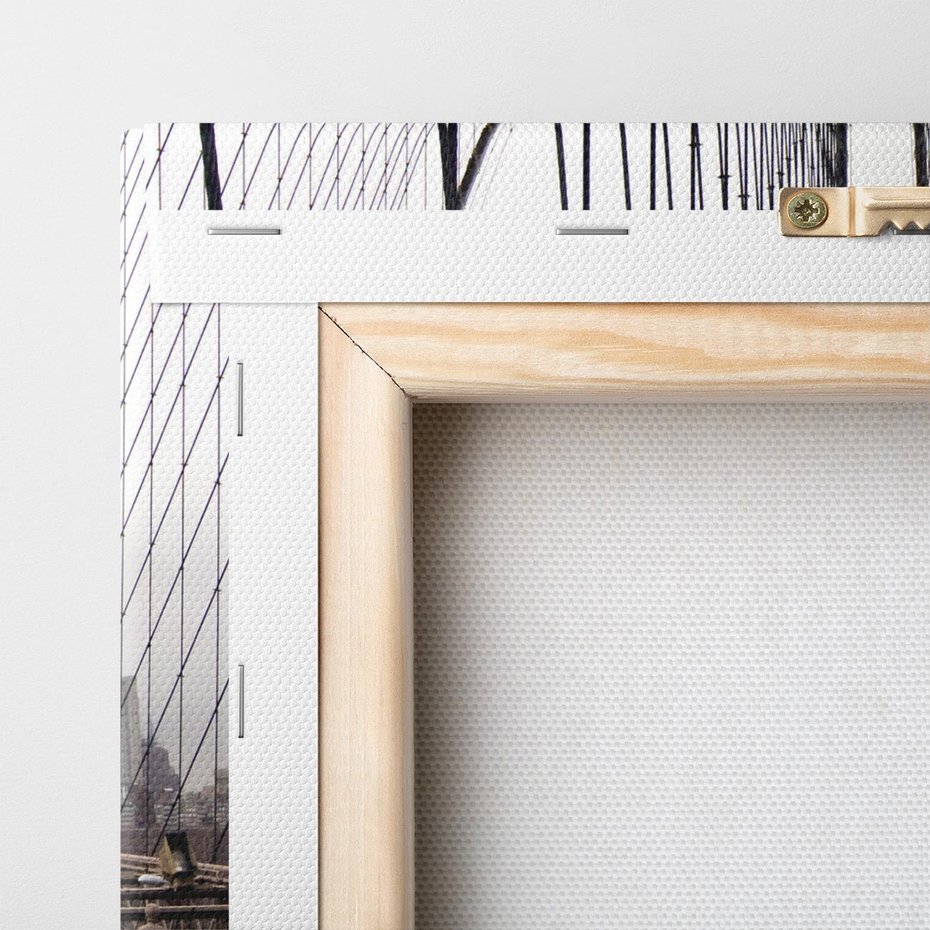 Obraz na płótnie 80x80 - Nowoczesna Linia - most, nowoczesna