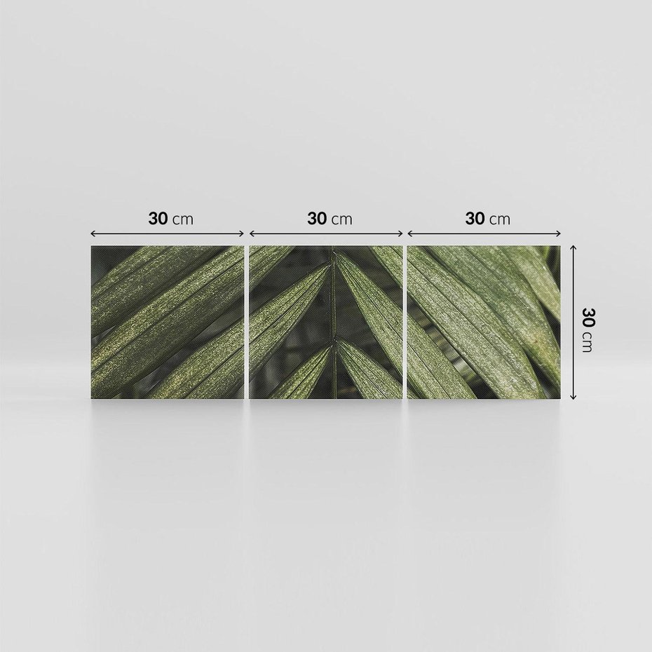 Obraz na płótnie 90x30 - W Liściach Ukryte - zdjęcie, fotografia