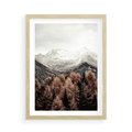 Plakat w ramie 50x70 - Jesienna Przyroda - góry, jesień - rama drewno