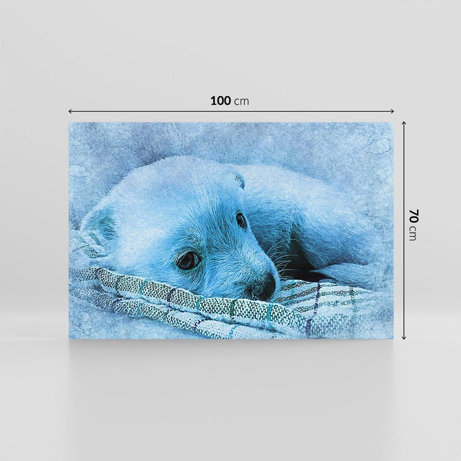 Obraz na płótnie 100x70 - Abstrakcyjna ekspresja artystyczna - abstrakcja, sztuka