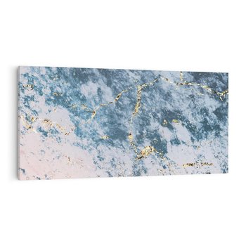 Obraz na płótnie 120x60 - Elegancja i Wyrafinowanie - marmur, złoto