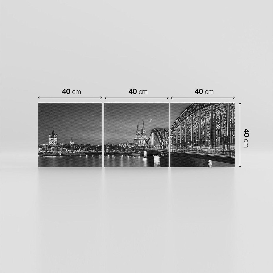 Obraz na płótnie 120x40 - Harmonia architektury - most, Niemcy