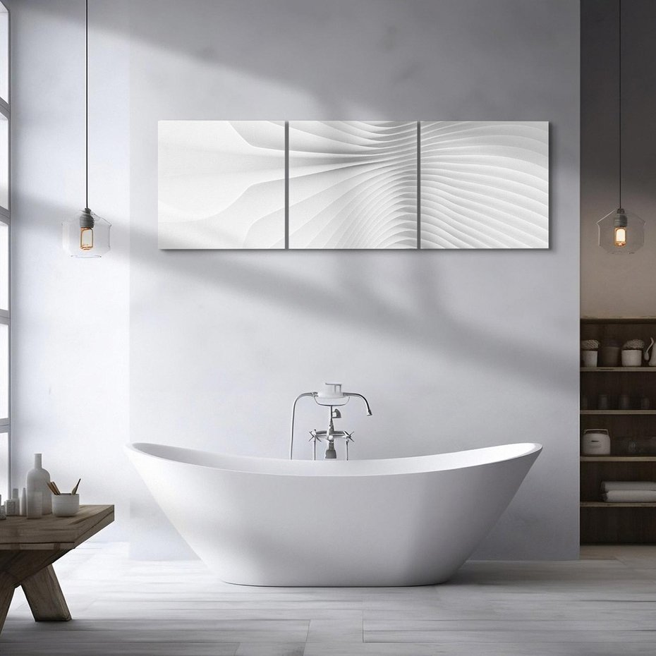 Obraz na płótnie 90x30 - Odkryj Nowe Wymiary - abstrakcja