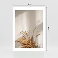 Plakat bez ramy 30x40 - mpresyjne układy traw - boho, trawy