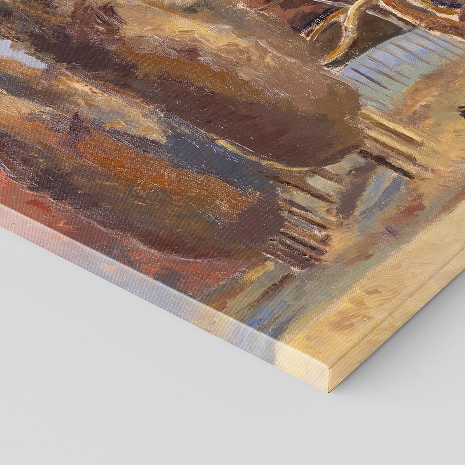 Obraz na płótnie 120x60 - Landscape of the Moon's First Quarter (1943), Paul Nash - Reprodukcja - reprodukcja, obraz na płótnie