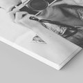 Obraz na płótnie 60x60 - Zrób mi Zdjęcie - fotografia, kobieta z aparatem