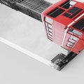 Obraz na płótnie 30x30 - Autobusy w tętniącym życiem Londynie - Londyn, autobus