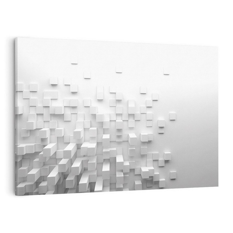 Obraz na płótnie 100x70 - Głębia abstrakcji - ściana, 3D