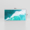 Obraz na płótnie 140x70 - Siła i Spokój - morze, ocean