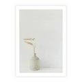 Plakat bez ramy 30x40 - Sztuka Prostoty - minimalistyczny wazon, źdźbła traw