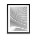 Plakat w ramie 50x70 - Geometryczna Harmonia - geometryczne, kształty - rama czarna