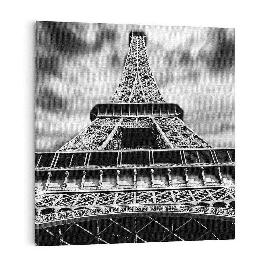 Obraz na płótnie 70x70 - Wieża Eiffla w Paryżu - Wieża, Eiffla