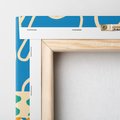 Obraz na płótnie 60x60 - Etno Boho - etno ornamenty, boho klimat