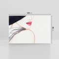 Obraz na płótnie 120x80 - Stylowa Ekspresja - kobieta, moda