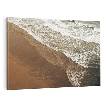 Obraz na płótnie 70x50 - Spokój nad plażą - plaża, morze