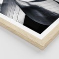 Plakat w ramie 40x50 - Miasto Współczesności - architektura, nowoczesne budynki - rama drewno