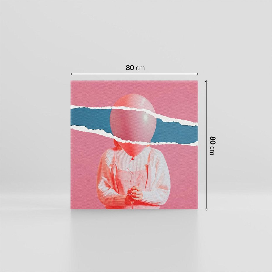 Obraz na płótnie 80x80 - Kolaż Wyobraźni - kolaż zdjęć, styl retro