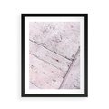 Plakat w ramie 40x50 - Nowoczesna Elegancja - beton, struktura - rama czarna