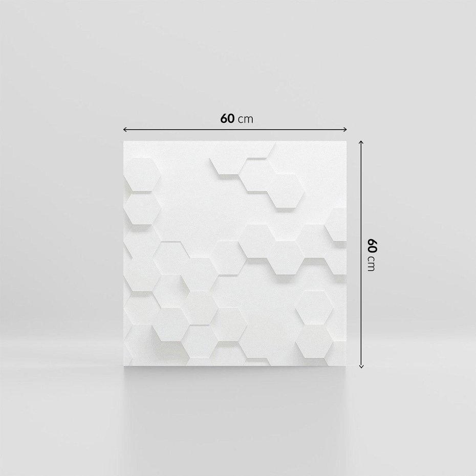 Obraz na płótnie 60x60 - Przestrzenne Zabawy - geometryczne, 3D