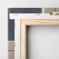 Obraz na płótnie 60x60 - Sztuka Abstrakcji - geometryczne kształty, kolorowe prostokąty