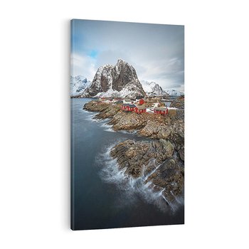 Obraz na płótnie 70x100 - Skandynawia - górska odsłona - Skandynawia, góry