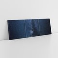 Obraz na płótnie 120x40 - Gwiazdy: magia nocnego nieba - gwiazdy, niebo
