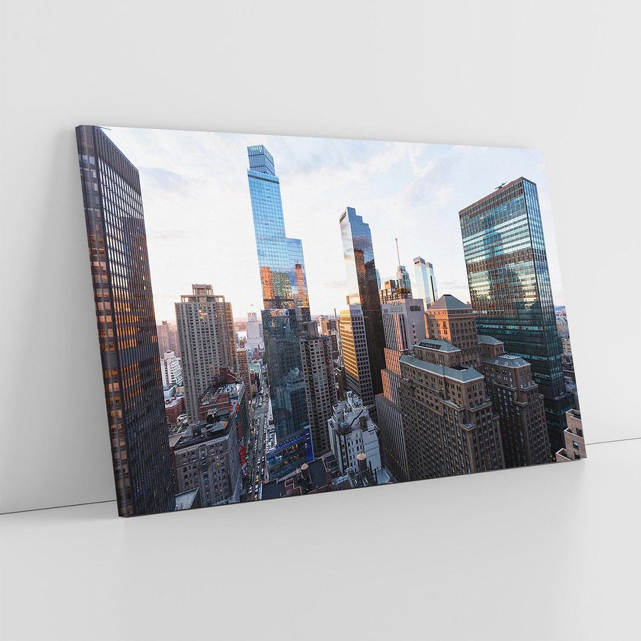 Obraz na płótnie 120x80 - Duch Nowego Jorku: Miasto Nieśpiące - Nowy Jork, USA