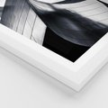 Plakat w ramie 40x50 - Miasto Współczesności - architektura, nowoczesne budynki - rama biała