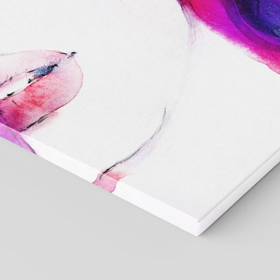 Obraz na płótnie 70x100 - Kobieta Twarz Abstrakcja - kobieta, twarz