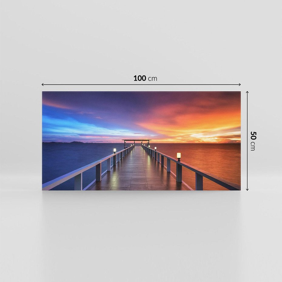 Obraz na płótnie 100x50 - Bangkok nad Wodą: Urok Tajlandii - Bangkok, morze