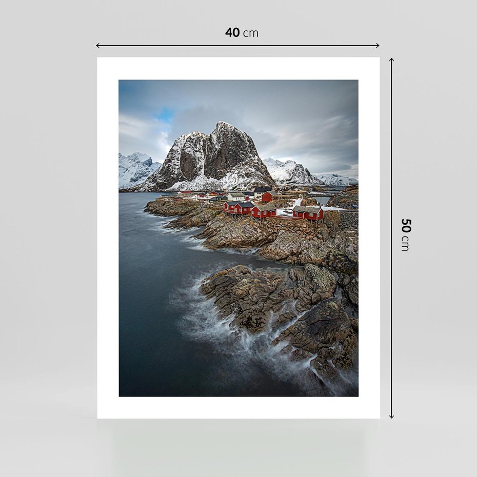 Plakat bez ramy 40x50 - Skandynawia - górska odsłona - Skandynawia, góry