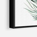Obraz w ramie 50x70 - Blask Natury - złote, liście - rama czarna
