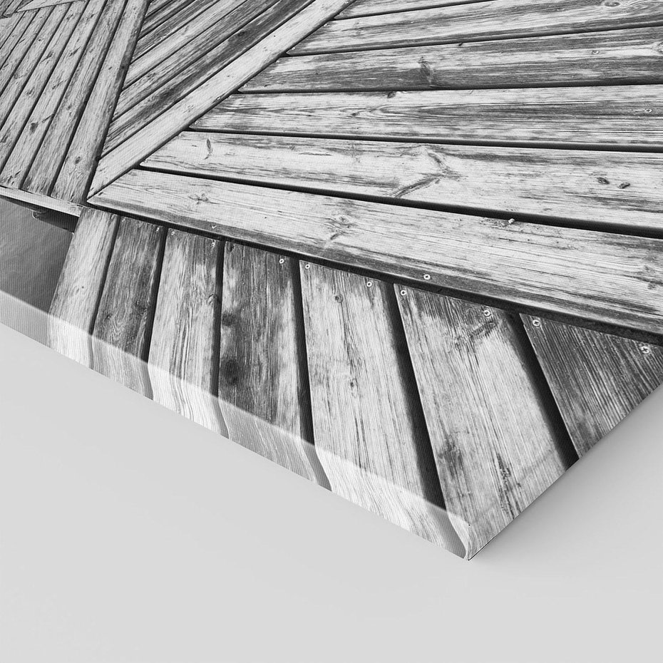 Obraz na płótnie 80x120 - Pomost nad Morzem - pomost, morze