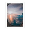 Plakat bez ramy 30x40 - Widok z Góry - fotografia, zdjecie z okna samolotu