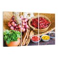 Obraz na płótnie 120x80 - Pełnia azjatyckich smaków - przyprawy, azja