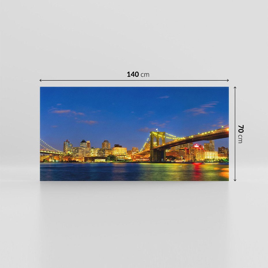 Obraz na płótnie 140x70 - Symbol Manhattanu - most, Nowy Jork