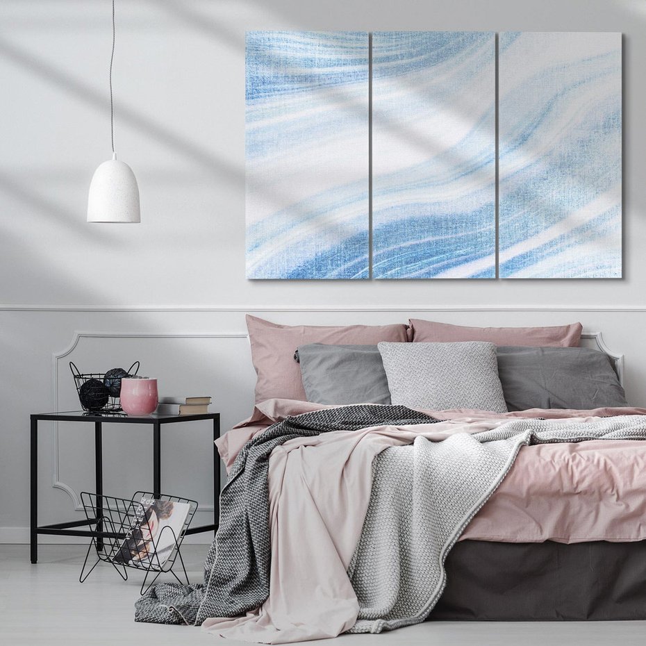 Obraz na płótnie 120x80 - Abstrakcyjna akwarela - abstrakcja, akwarela