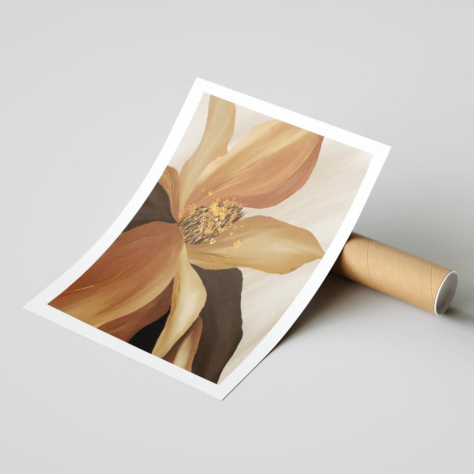 Plakat bez ramy 30x40 - Wyraz Luksusu - sztuka, nowoczesna