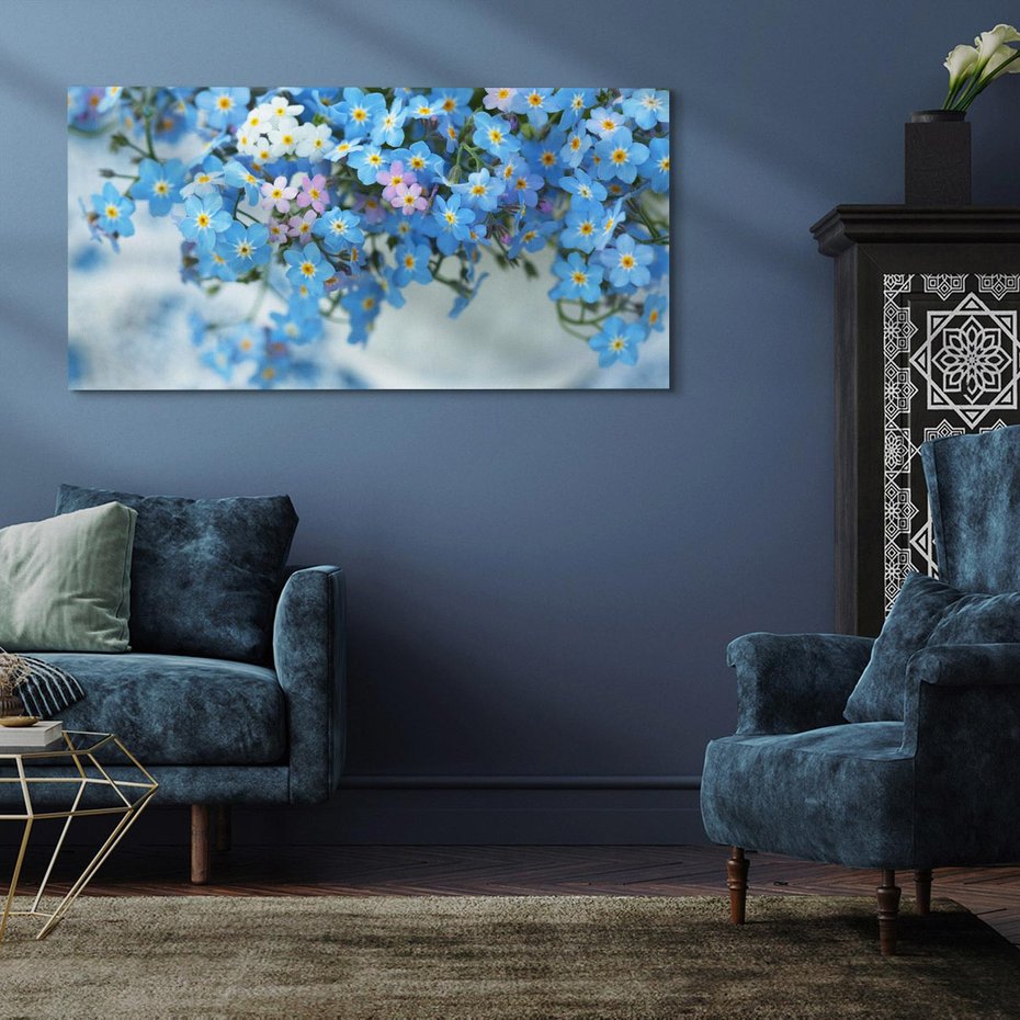 Obraz na płótnie 120x60 - Kwitnące piękno - kwiaty, wiosna