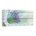 Obraz na płótnie 120x60 - Romantyczna lawenda - lawenda, kwiaty