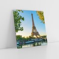 Obraz na płótnie 70x70 - Wieża Eiffla w blasku - Paryż, Francja