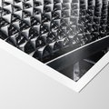 Plakat bez ramy 50x70 - Nowoczesność w Czerni i Bieli: Architektoniczna Piękność - nowoczesna architektura, black and white
