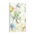 Obraz na płótnie 70x100 - Delikatne Kolory - akwarelowe, kwiaty