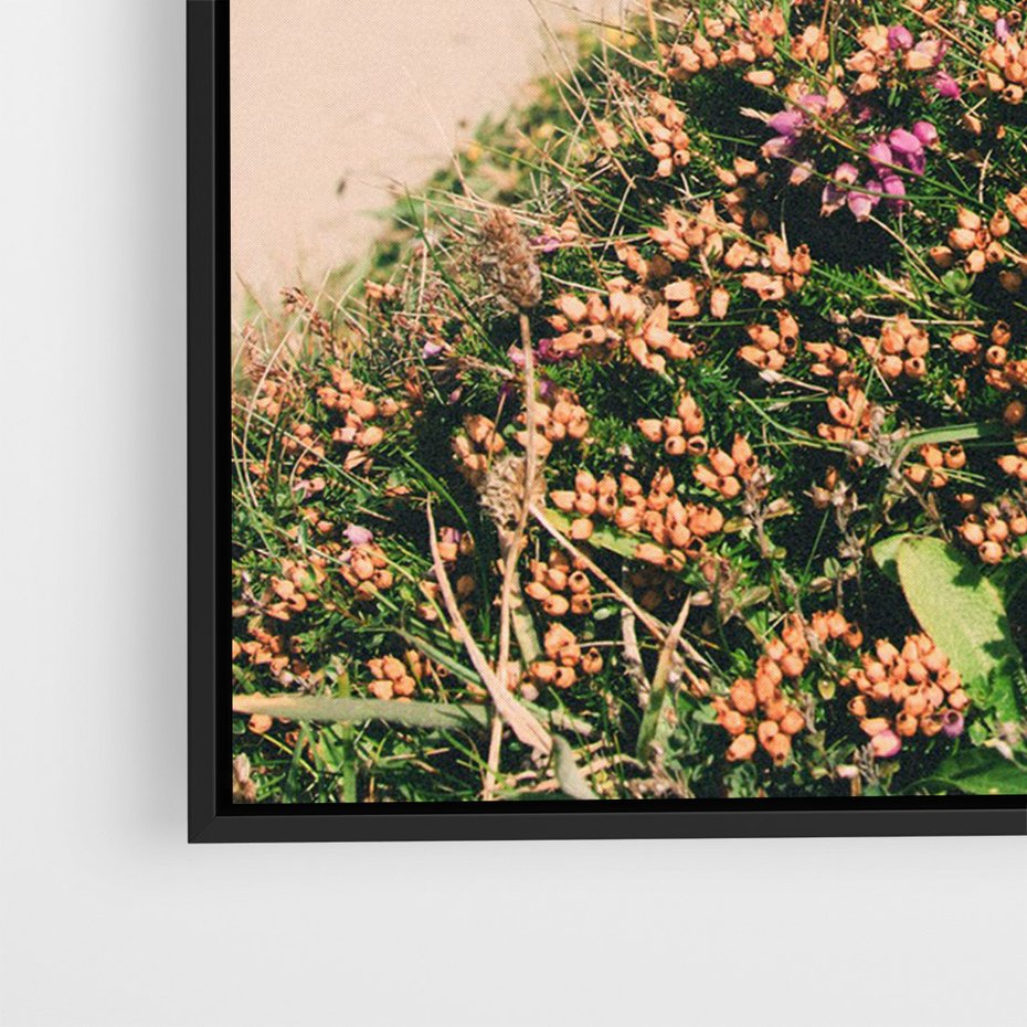 Obraz w ramie 50x70 - Perspektywa Klifu - fotografia, ocean - rama czarna