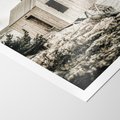 Plakat bez ramy 30x40 - Nostalgiczna Oaza - rustykalny domek, domek nad jeziorem