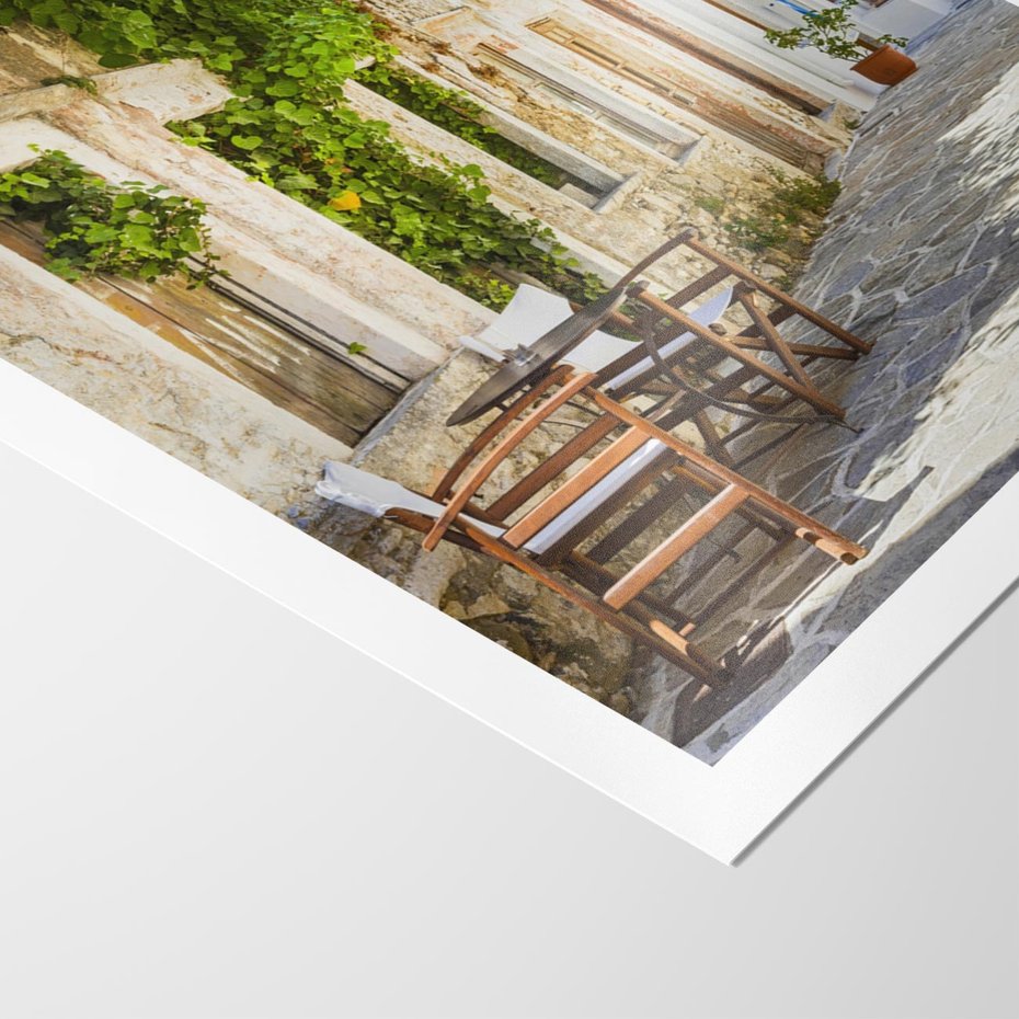 Plakat bez ramy 21x30 - Zaklęta Przestrzeń - uliczka, perspektywa